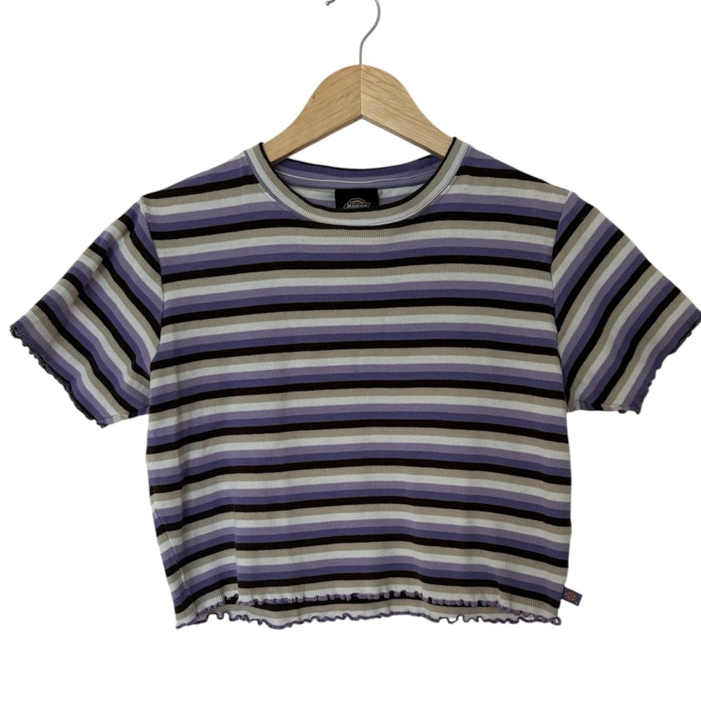 Dickies Stripe Crop T-Shirt